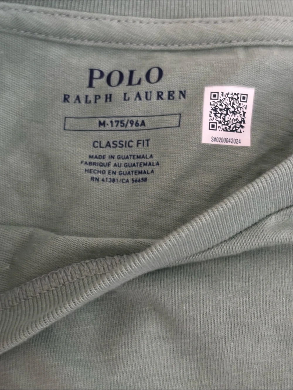NWT Polo Ralph Lauren Men’s Green & Blue Crew Neck T-Shirts Set Of 2 Size M